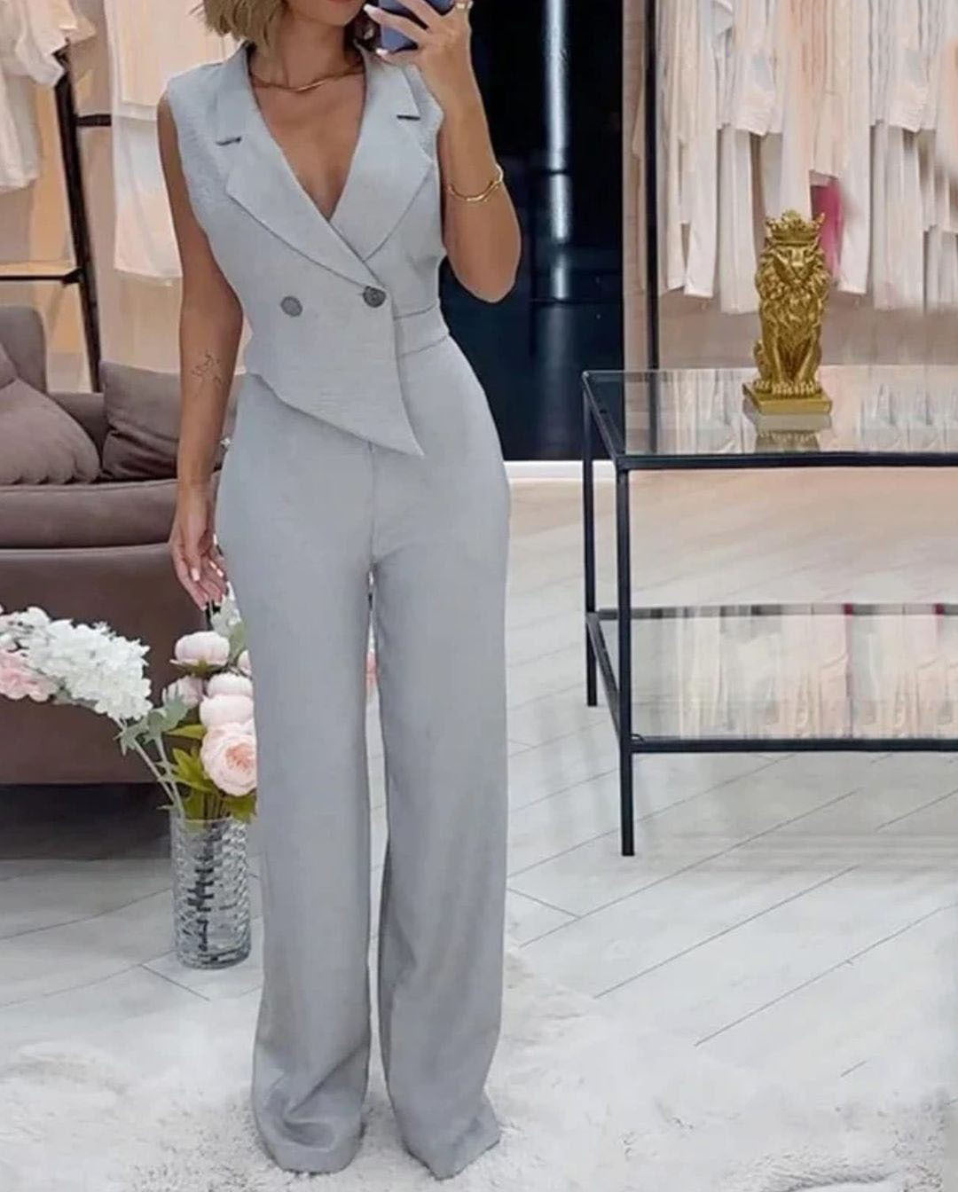 Professional Casual Temperament Jumpsuit For Women