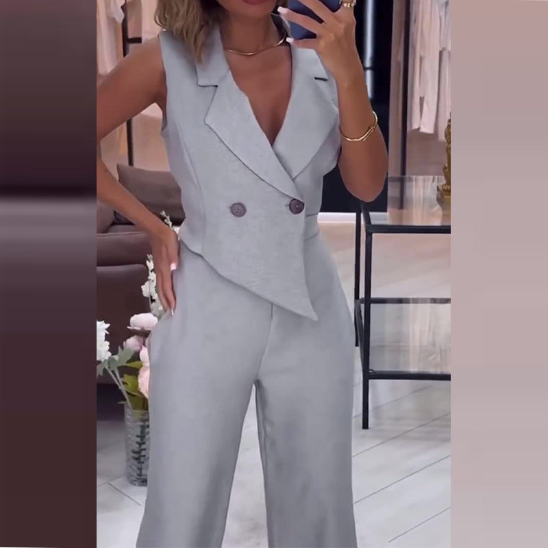 Professional Casual Temperament Jumpsuit For Women