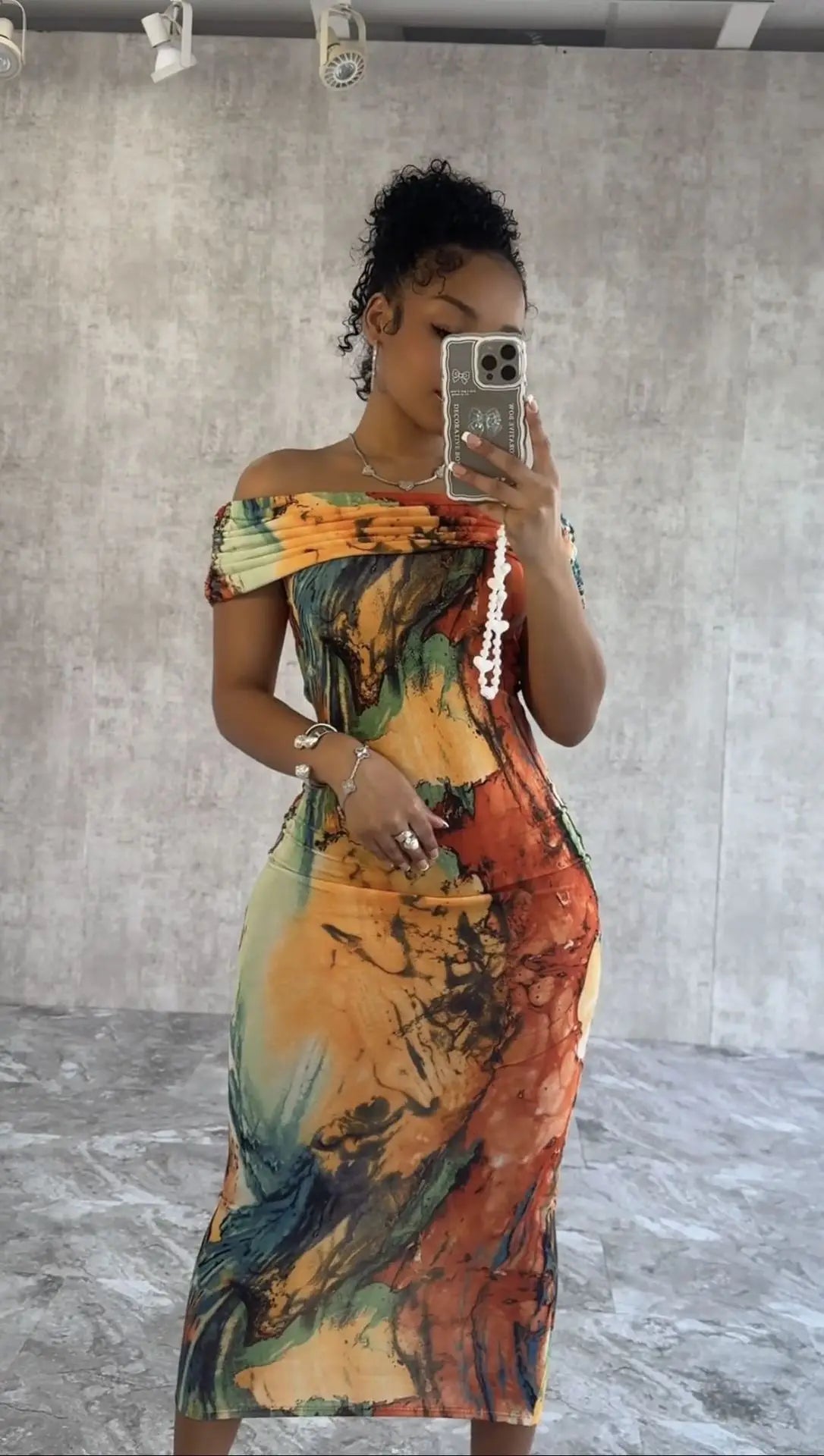 Elegant Sexy Maxi Dress For Women Fashion off shoulder dress