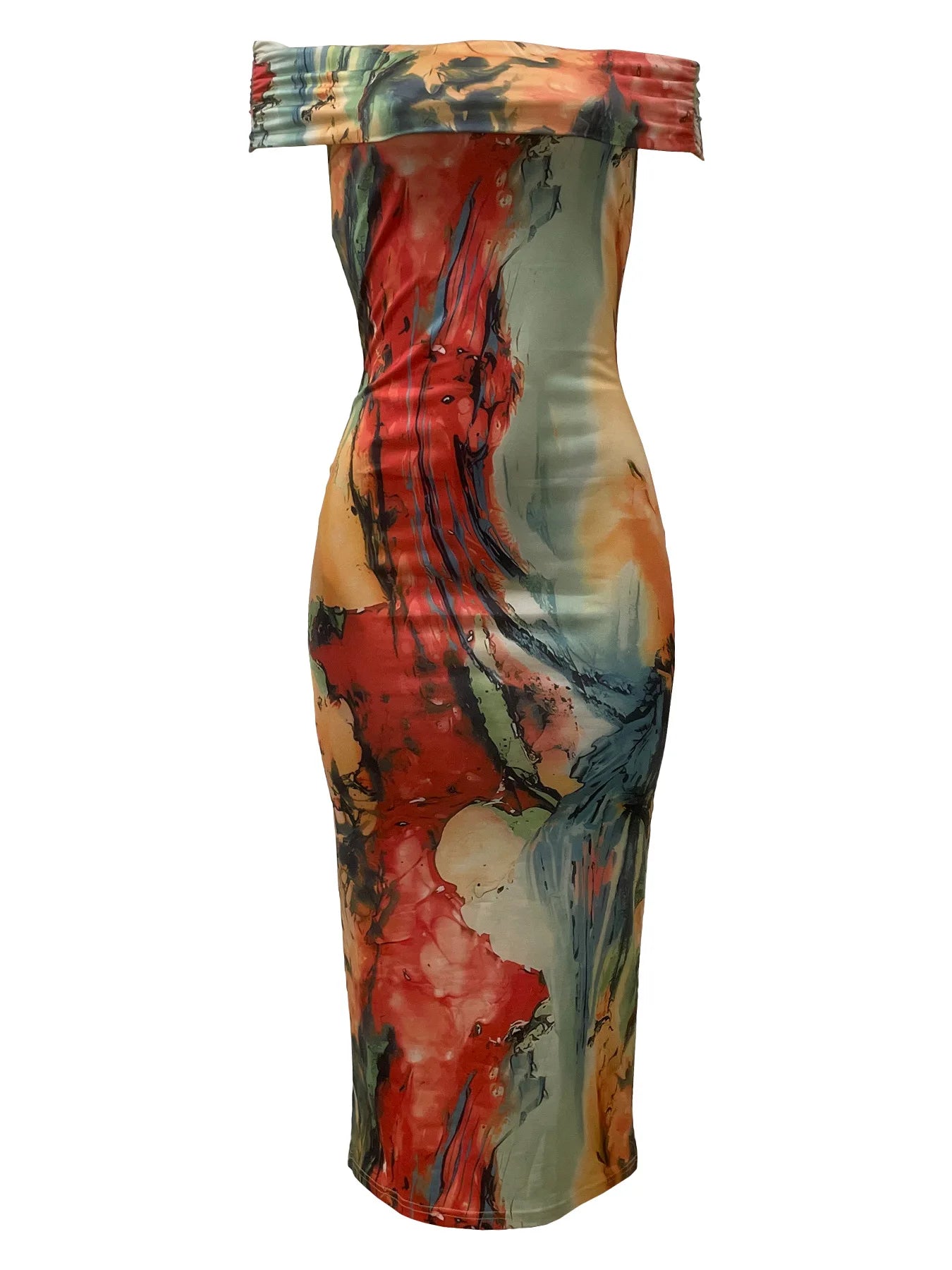Elegant Sexy Maxi Dress For Women Fashion off shoulder dress