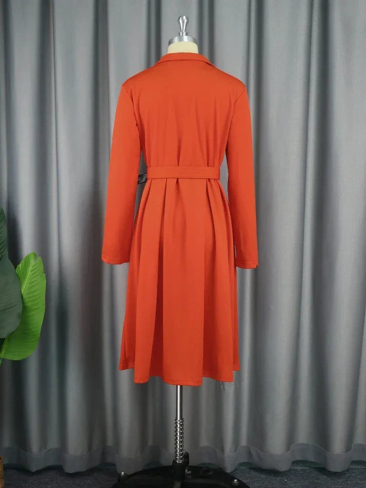 Office Dresses for Women Long Sleeve Button Down