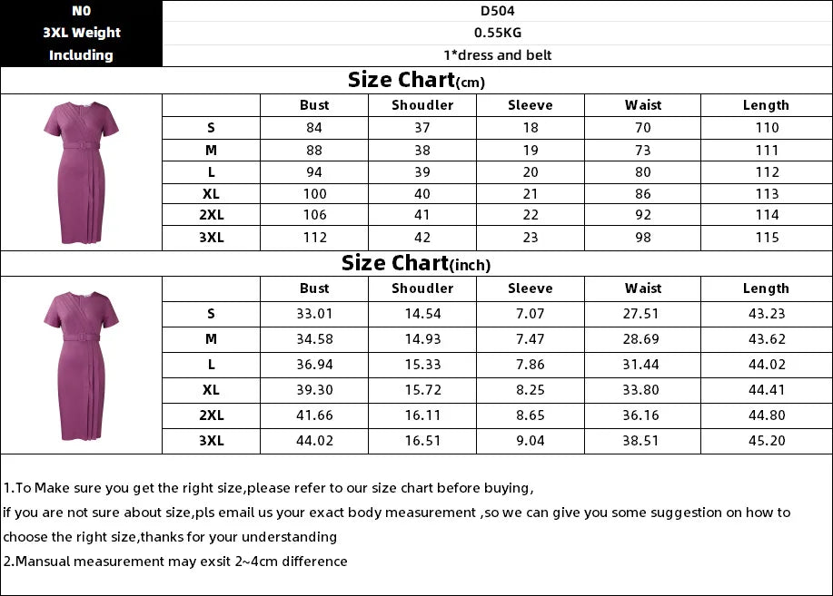 Women Elegant Bodycon Dress Short Sleeves Wrap