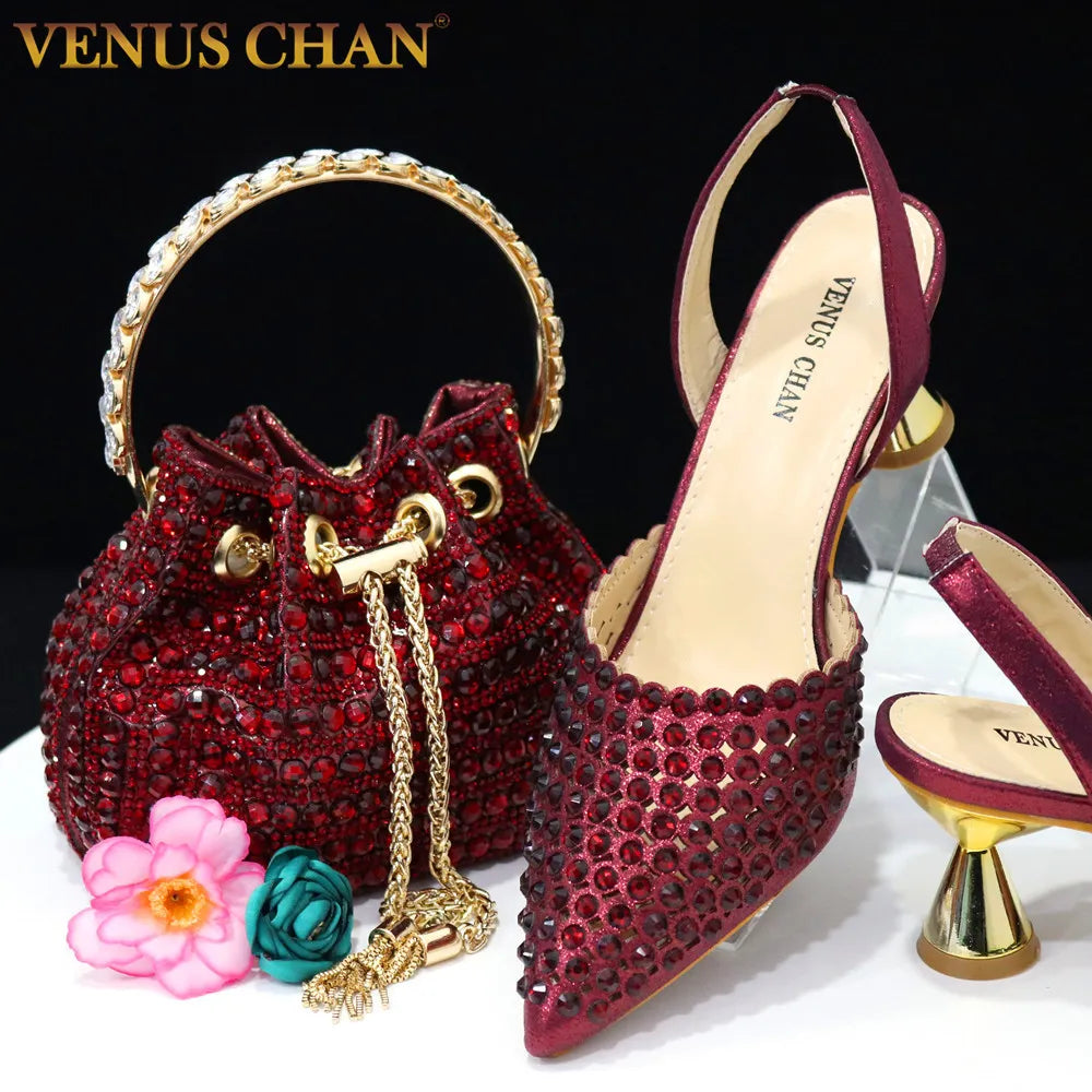 Venus Chan Pointed Toe Heels for Women