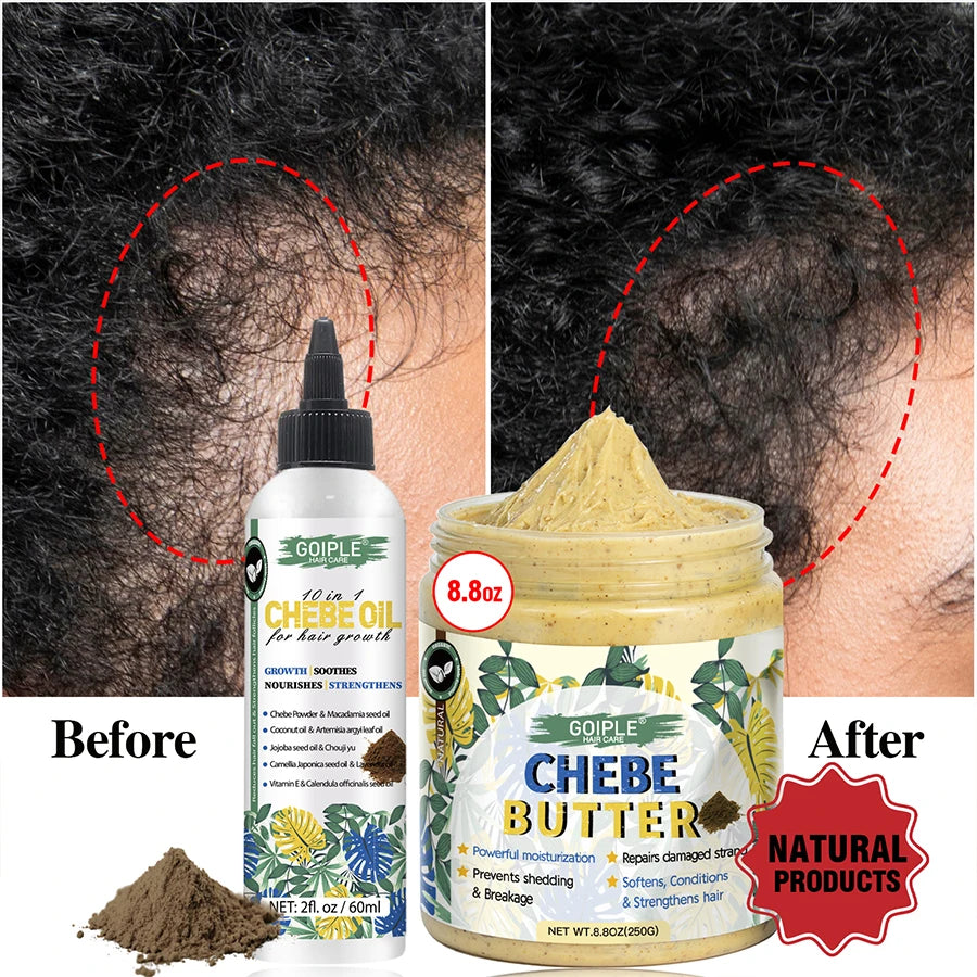 8.8oz African Chebe Butter for Growth Moisturizing Repair
