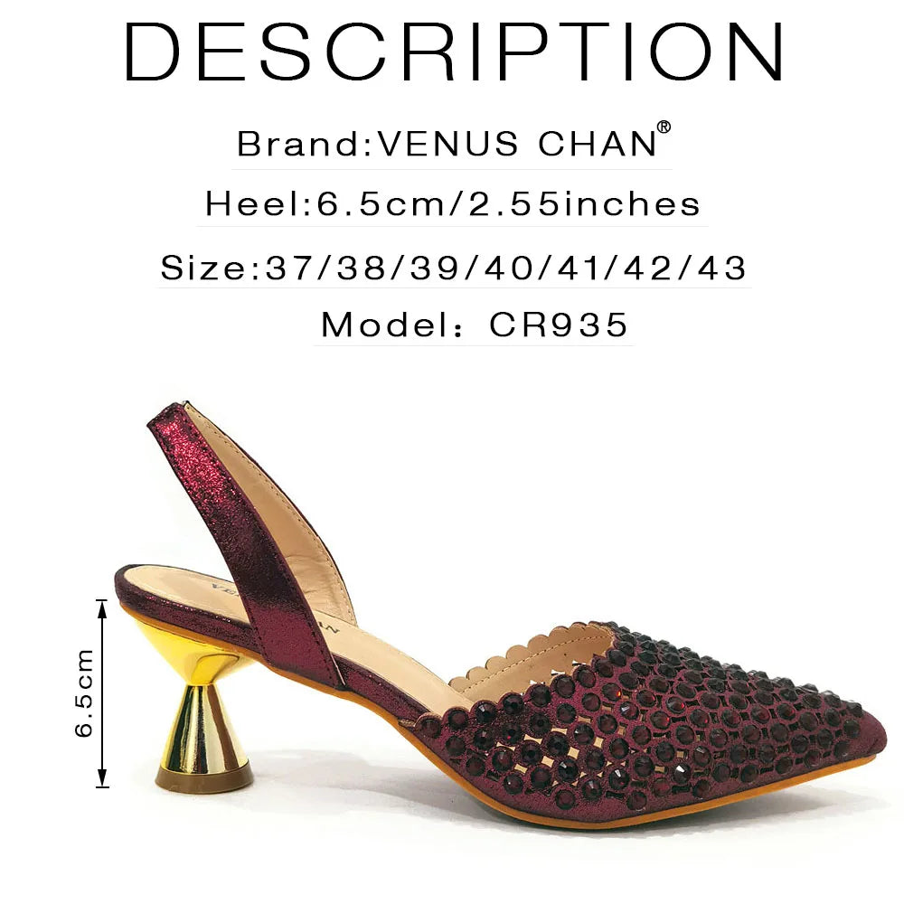 Venus Chan Pointed Toe Heels for Women