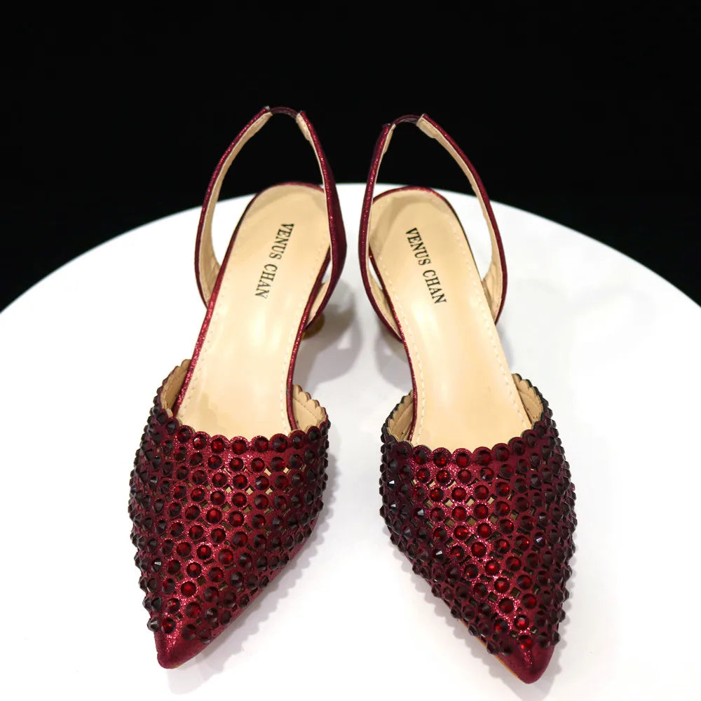 Venus Chan Pointed Toe Heels for Women